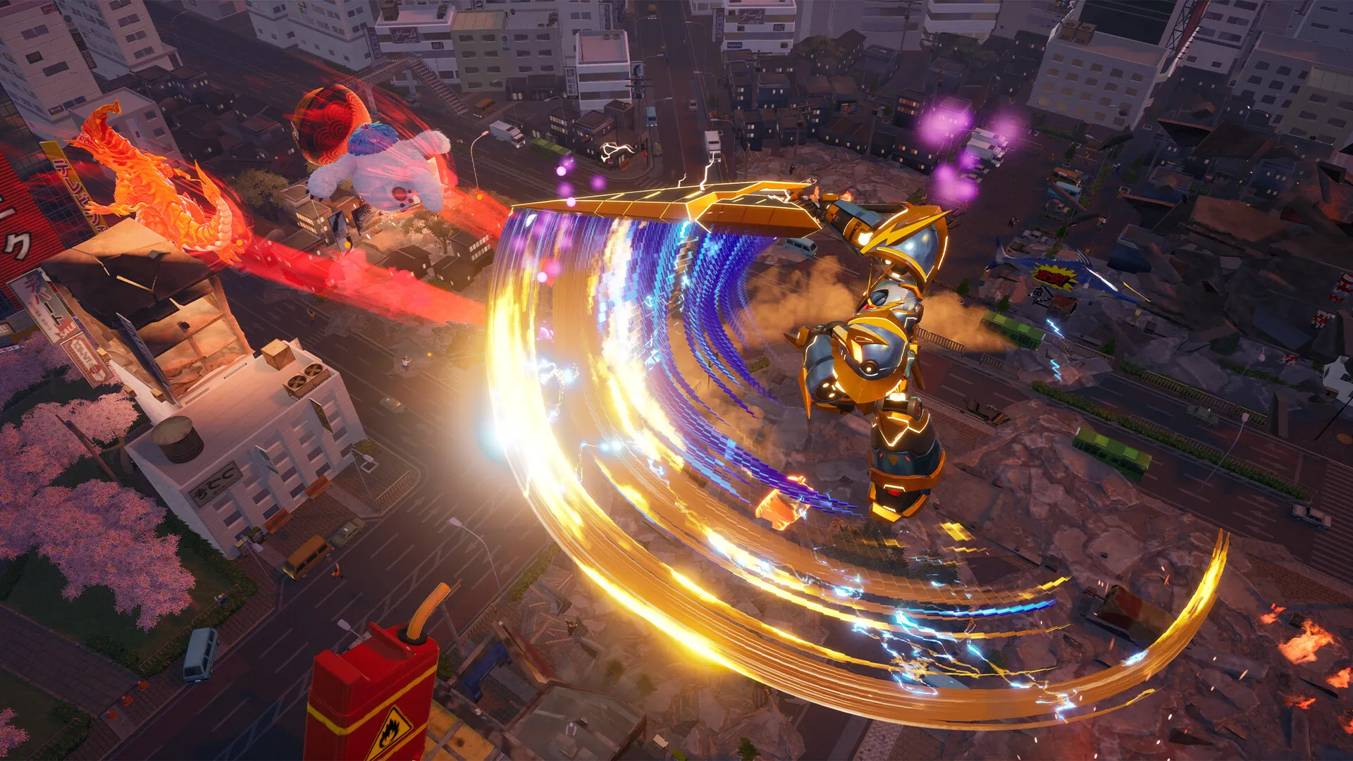 【动作/格斗/多人】怪兽大战一触即发！——《巨击大乱斗 / GigaBash》（动作冒险）-北辰拾光