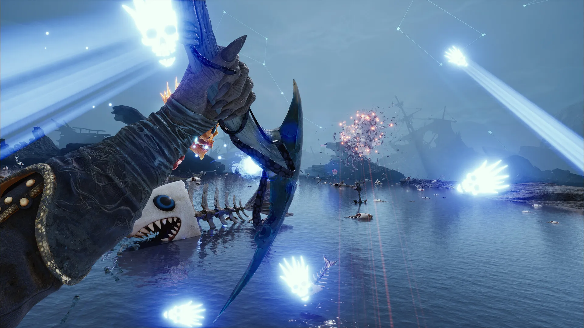 图片[2]-DAVY x JONES 戴维琼斯 第一人称动作游戏 海盗 无头海盗 会说话的头骨 活体船只 冥界复仇 Steam特别好评（动作冒险）-北辰拾光