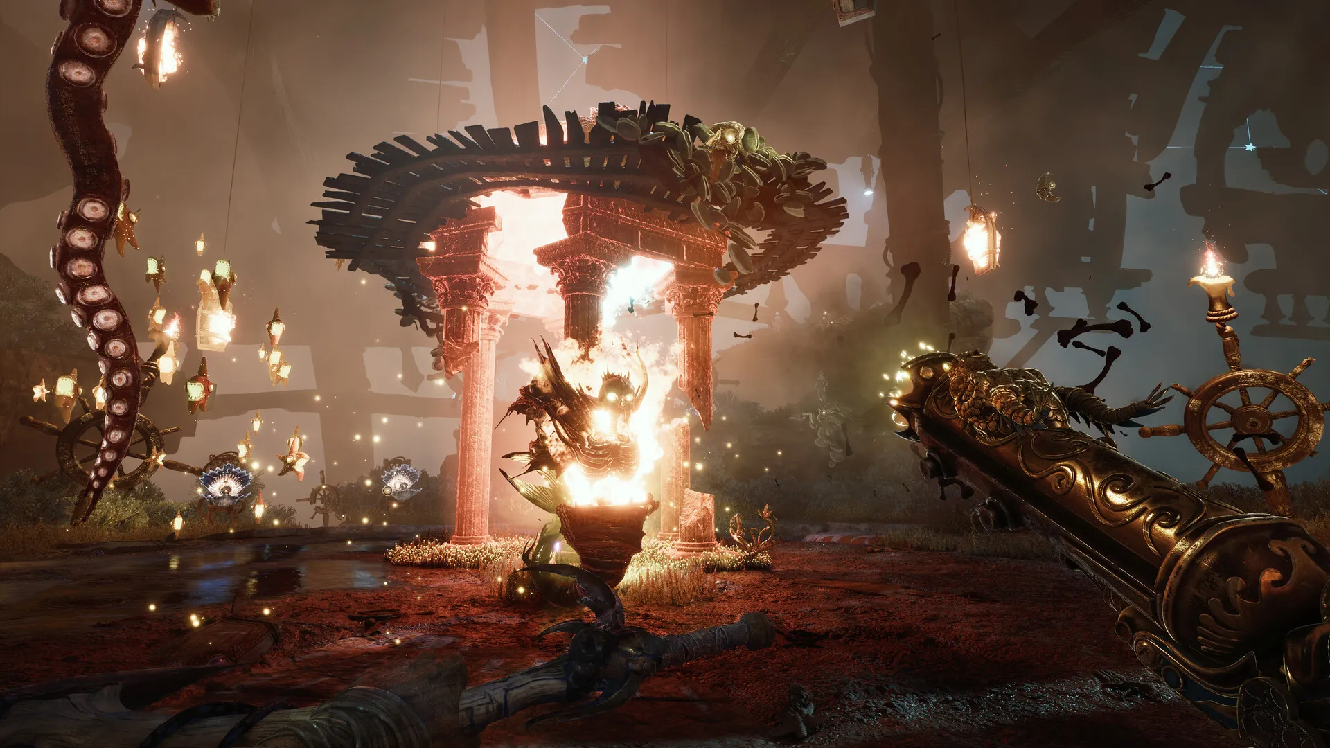 图片[3]-DAVY x JONES 戴维琼斯 第一人称动作游戏 海盗 无头海盗 会说话的头骨 活体船只 冥界复仇 Steam特别好评（动作冒险）-北辰拾光