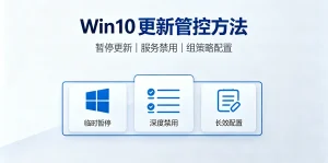 别再偷偷重启了！这4种方法帮你彻底管住Win10自动更新-久安